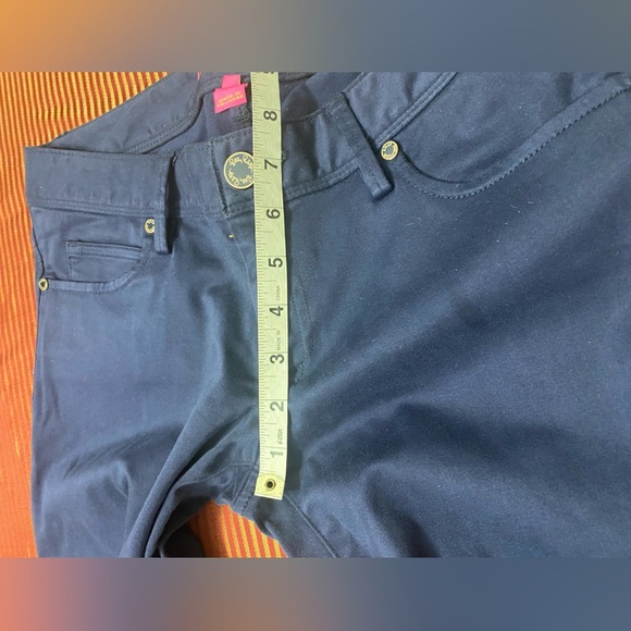 Lilly Pulitzer Dark Blue Pants size 4 - Picture 5 of 9